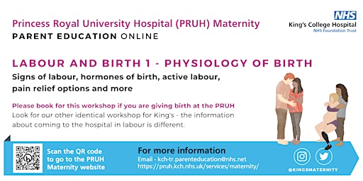 Hauptbild für PRUH Antenatal Workshop 1 - Physiology of Labour and Birth