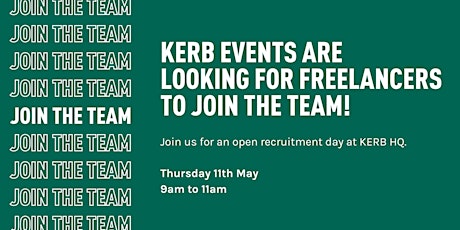 KERB Events: Recruitment Open Day primary image