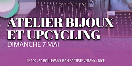 Primaire afbeelding van Atelier Upcycling bijoux - LaQuarteBlanche Fest - Dimanche 7 mai 2023