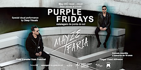 Sunset Social @ Purple Fridays - The most famous Duo from Portugal
