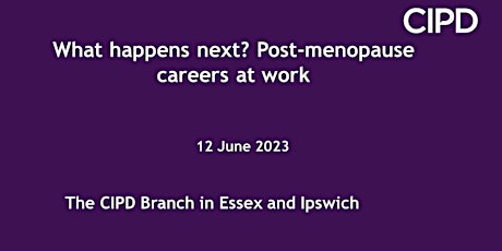 What happens next? Post-menopause careers at work primary image