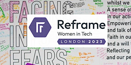 Imagen principal de Reframe Women In Tech London 2023