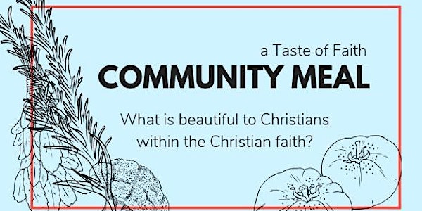 Community Meal: a Taste of Faith