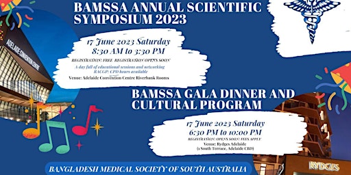 BAMSSA Annual Scientific Seminar & Gala Dinner 2023 primary image