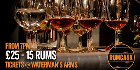 RumCask presents: Rum Tasting at the Waterman's Arms primary image