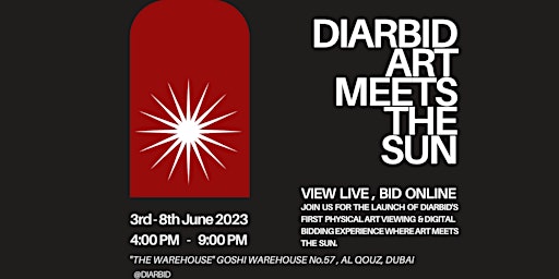 DiarBid Art "Meets the Sun" Event primary image
