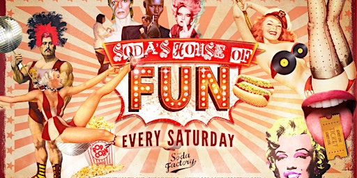 Saturdays @ The Soda Factory // Free Entry + Free Drink // Sydney VIP List primary image