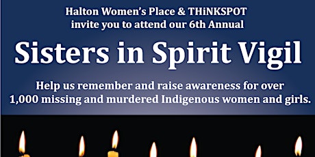 Sister in Spirit Vigil Round Dance & Smudging in support of HWP primary image