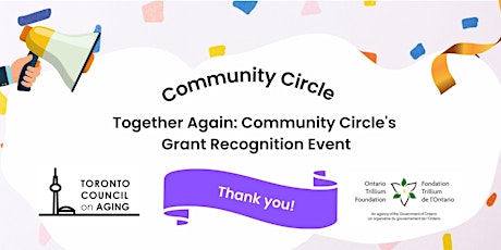 Together Again: Community Circle's Grant Recognition Event