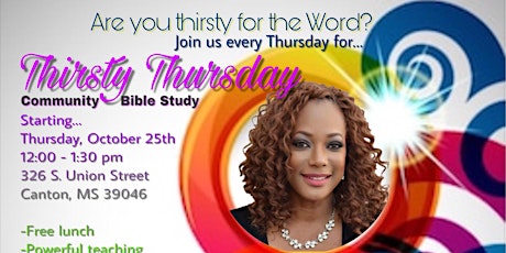 Thirsty Thursday Community Bible Study  primary image