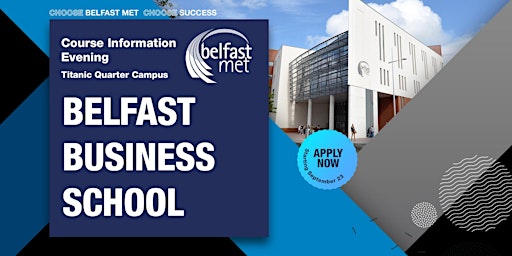 Belfast Business School - Higher Level Apprenticeships Information Evening primary image