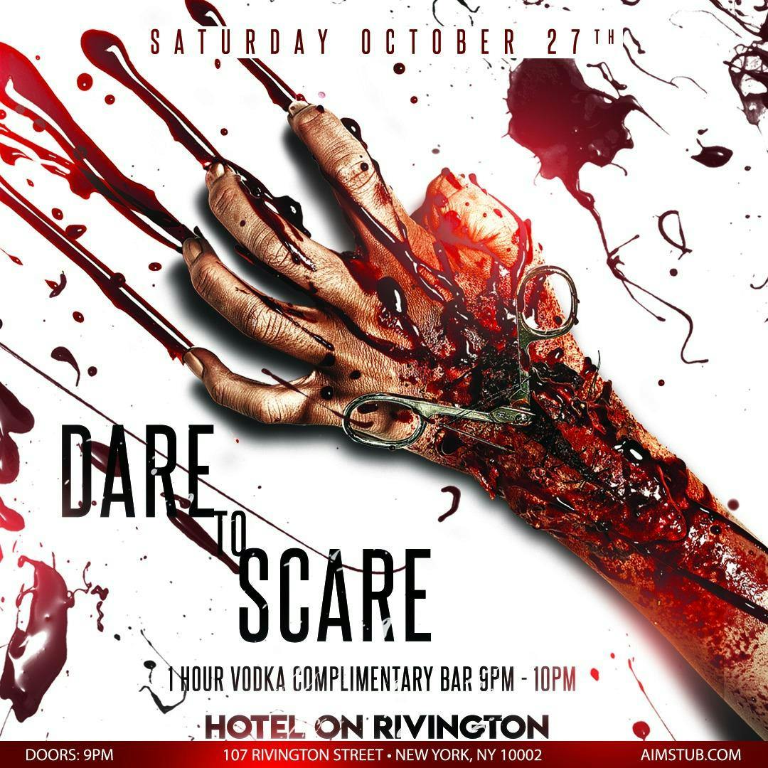 Dare to Scare Halloween Weekend 2018*