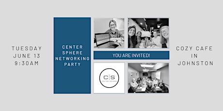 Center Sphere Networking Party