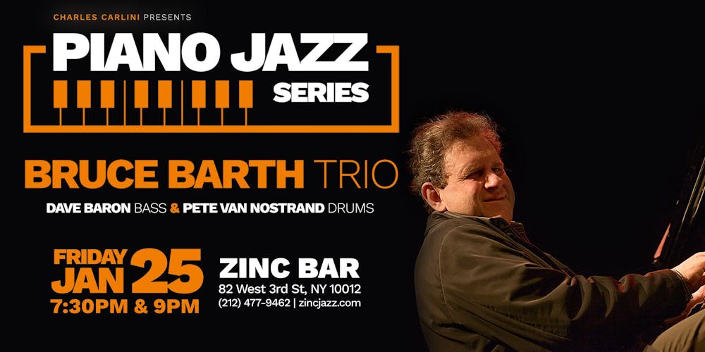 Bruce Barth Trio at Zinc Bar