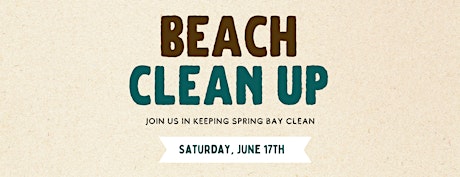 Spring Bay Beach Clean Up