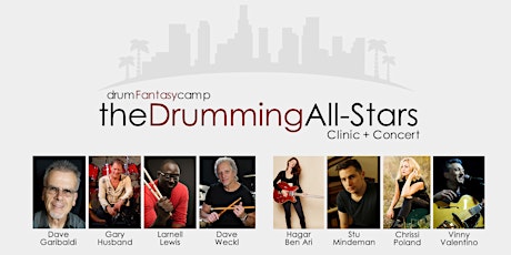 The Drumming All-Stars Clinic + Concert