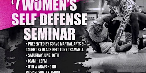 Hauptbild für Women's Self Defense Seminar