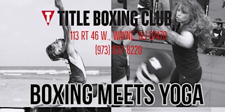 Boxing Meets Yoga at TITLE Boxing Club Wayne primary image