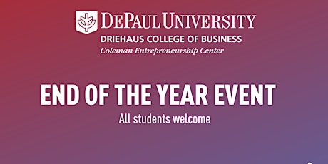 Coleman Entrepreneurship Center's End of Year Event