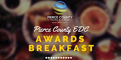 Imagen principal de Pierce County EDC Annual Awards Breakfast