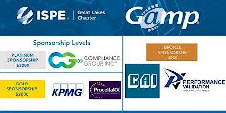 GAMP Forum presented by ISPE Great Lakes Chapter - Indianapolis, Indiana
