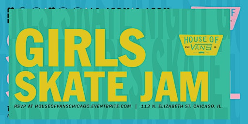 7pm Girls Skate Jam primary image
