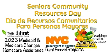 Seniors Community Resources Day