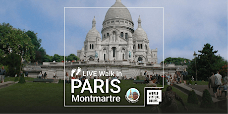 Live Walk in Paris: Montmartre