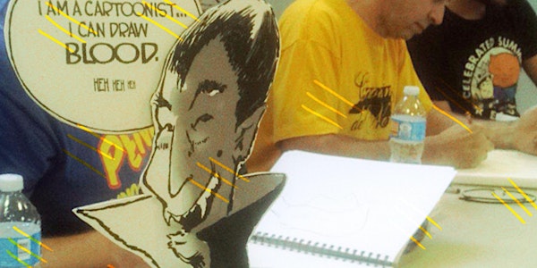 Cartoonists Draw Blood