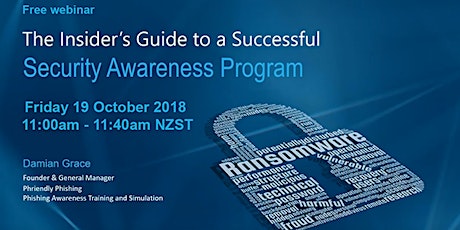 The Insider's Guide to a Successful Security Awareness Program primary image