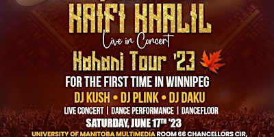 Kaifi Khalil Live in Concert