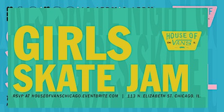 Primaire afbeelding van 7pm Girls Skate Jam