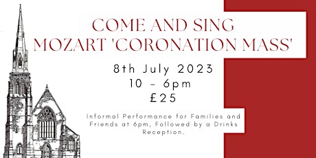 Come and Sing: Mozart 'Coronation Mass'