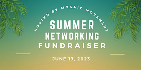 Summer Networking Fundraiser
