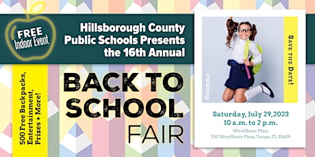 Tampa Bay's Largest Back to School Fair primary image