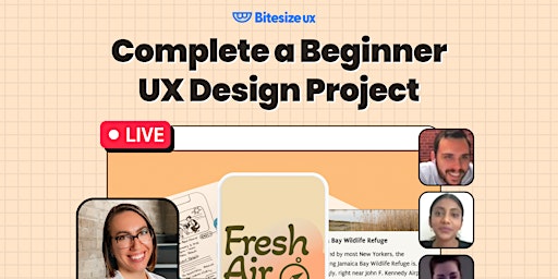 Complete a Beginner UX Design Project primary image