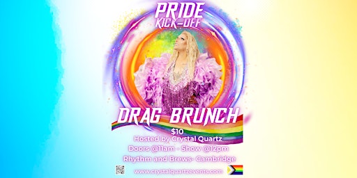 Pride Kick-off Drag Brunch- Cambridge primary image