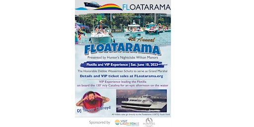 FLoatarama Flotilla VIP Experience on 130-foot M/Y Catalina primary image