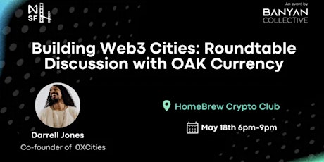 Imagen principal de Building Web3 Cities: Roundtable Discussion with OAK Currency