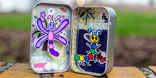 Primaire afbeelding van FREE Summer Family Art Workshops - Week 5: Mini Bug Houses