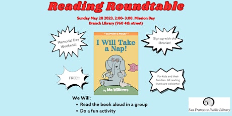 Activity: Children's Reading Roundtable  primärbild