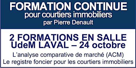 Formation continue 24 octobre - SALLE à LAVAL primary image