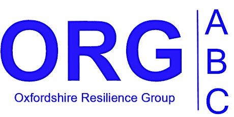 ORG: Oxfordshire Resilience Group – Agencies Morning  