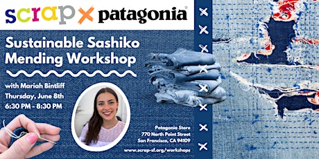 Sustainable Sashiko Mending Workshop