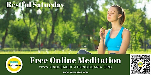 Hauptbild für Free Your Mind : Online Meditation Event RESTFUL SATURDAY