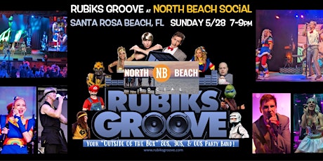 Rubiks Groove at North Beach Social 5/28!