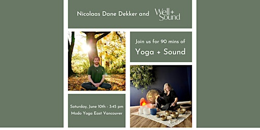 Yin Yoga + Sound Bath Vancouver primary image