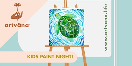 KIDS Paint night ART CLASS at Ocean5 in Gig Harbor!