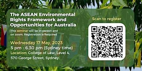 The ASEAN Environmental Rights Framework and Opportunities for Australia primary image