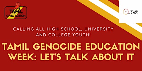 Tamil Genocide Education Week: Let’s Talk About It